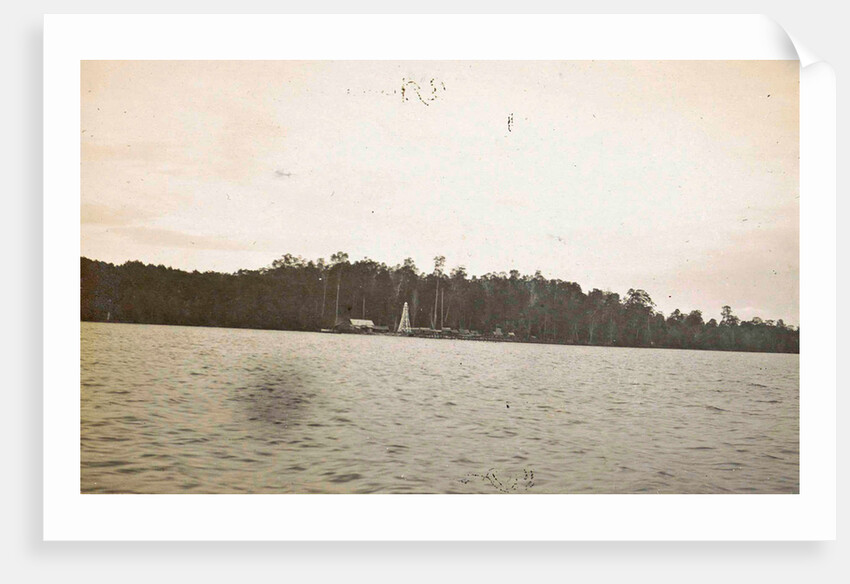 Sumatra, Pangkalang-Brandan with river, Indonesia by Anonymous