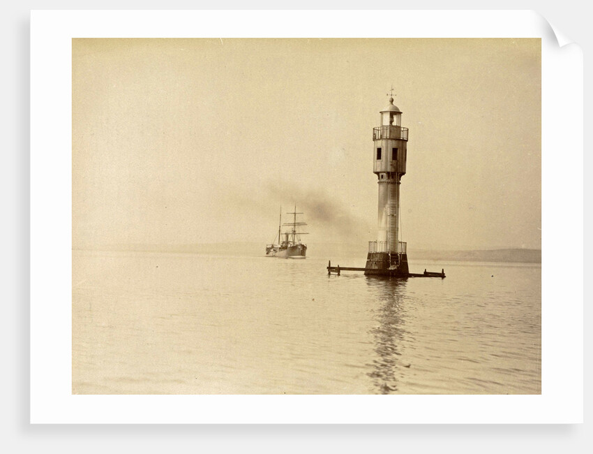 Lighthouse, South of the Lacs amers, al-Buhayrah al-Murra al-Kubra, Great Bitter Lak by Anonymous
