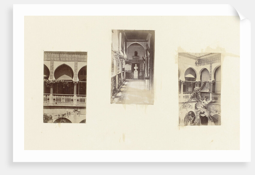 Spain, arcade Islamic building by Anonymous