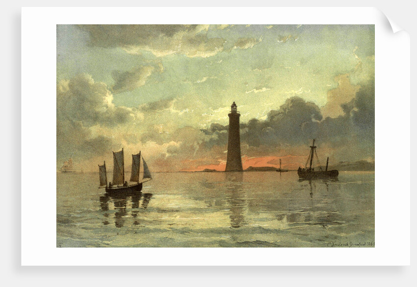 Painting Sunrise C. Frederick Sorensen by Anonymous