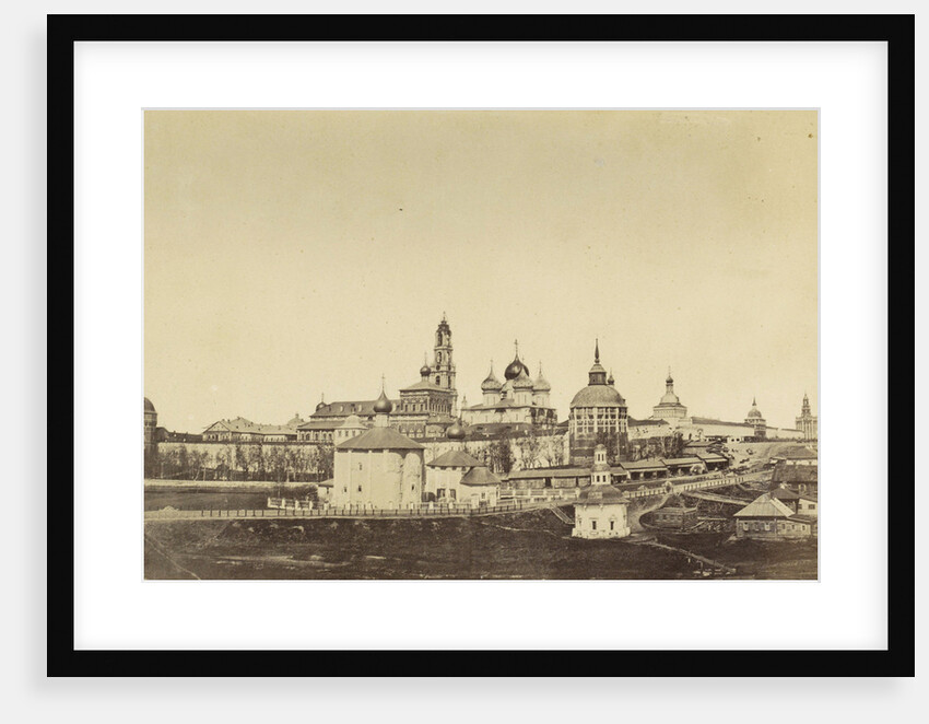 Panorama of the Monastery of the Holy Trinity and the Holy Sergei in Sergiyev Posad, Russia by Anonymous