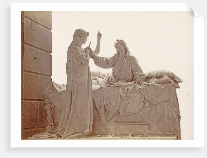 Gravestone by De Albertis in the cemetery of Staglieno in Genoa Italy by Anonymous