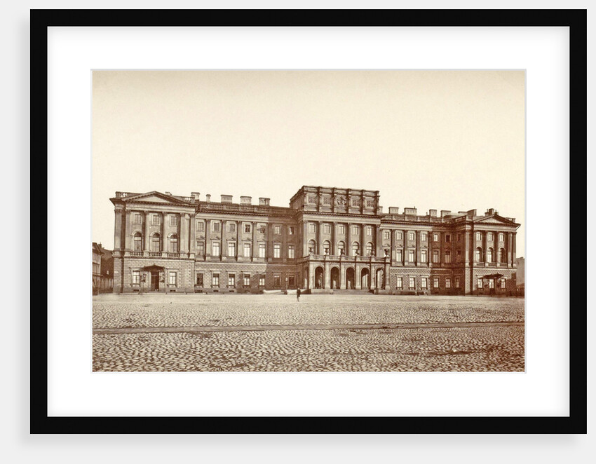 Mariinsky Palace in St. Petersburg, front view, Russia by Anonymous