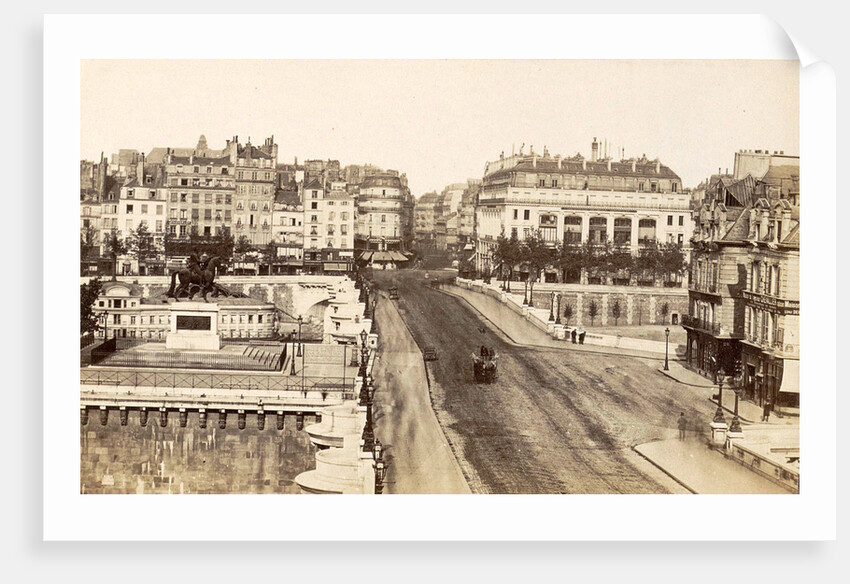 Pont Neuf and surrounding buildings in Paris, France by Anonymous