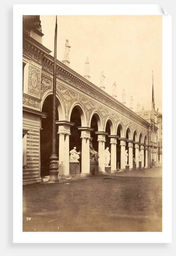 Pavilion at the World Expo in Paris, France in 1889 by Anonymous