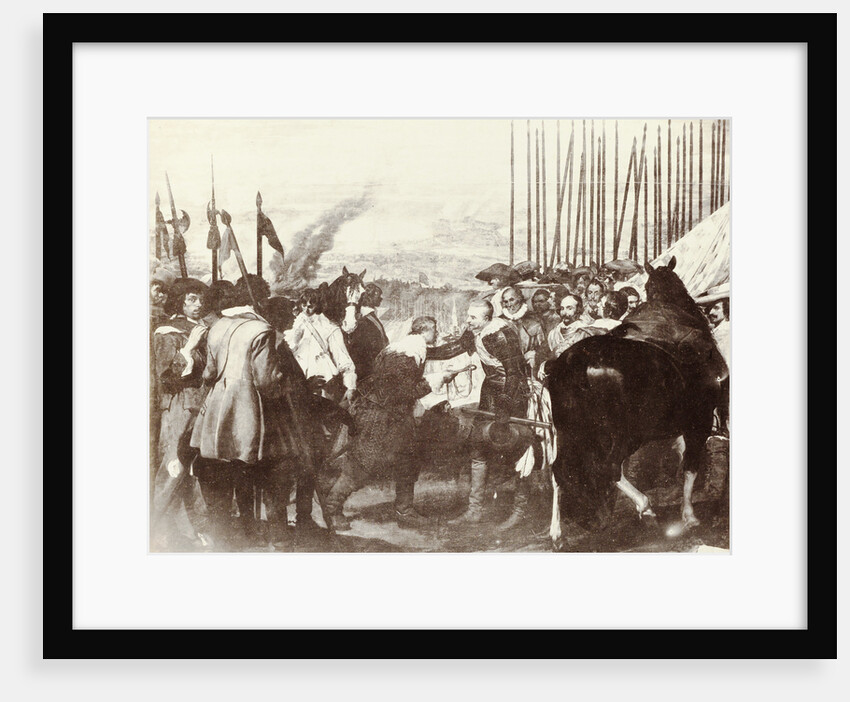 painting of Isabella II Velazques, the Surrender of Breda by Anonymous