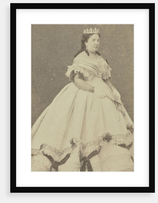Portrait Queen of Spain Marie Isabella II Louise by Anonymous