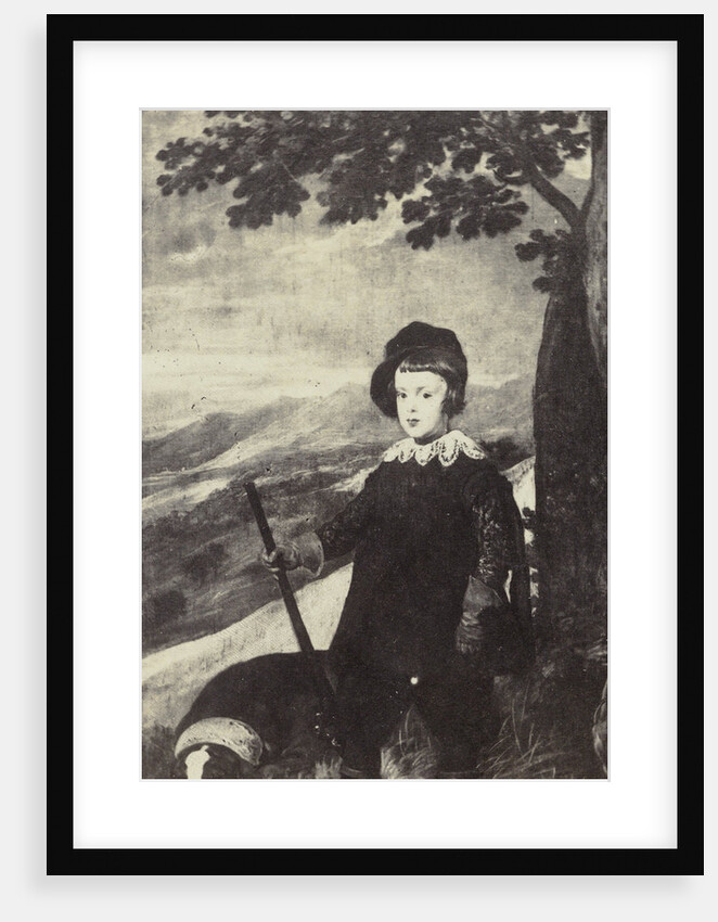 Isabella II Velazques, portrait of Charles V as a boy by Anonymous