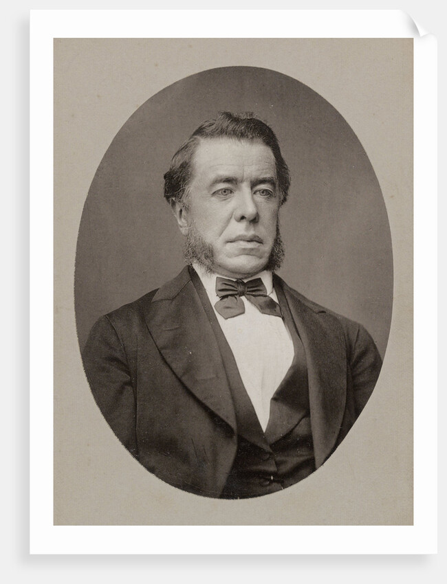 Portrait of the historian Robert Fruin by Jan Goedeljee