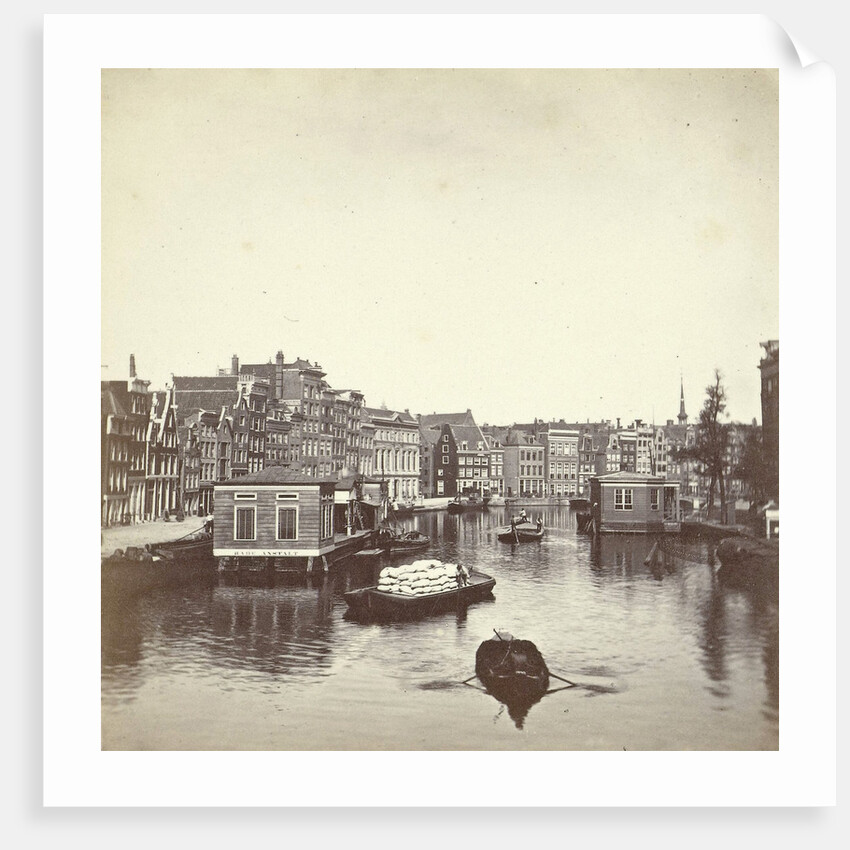 View of the Rokin in Amsterdam by Anonymous