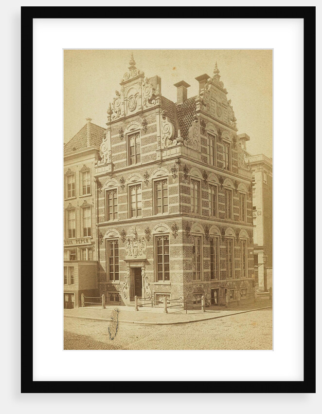 Old building in Groningen by Anonymous