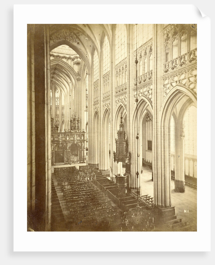 Interior of St. Jan 's-Hertogenbosch by A.G. Schull