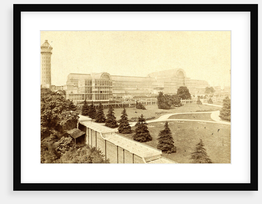 Crystal Palace at Sydenham UK by F.G.O. Stuart