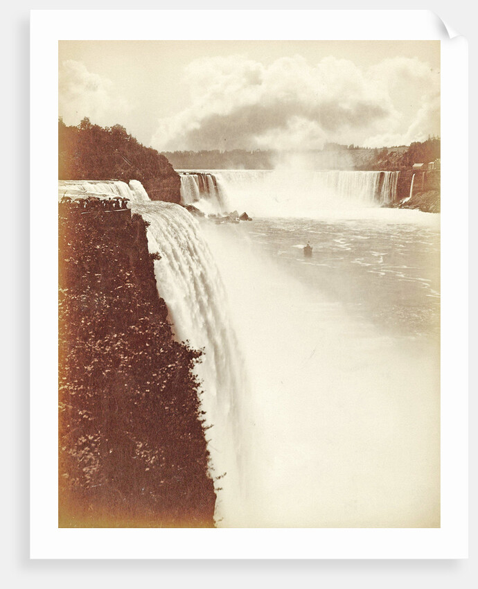 View of Niagara Falls as seen from Prospect Point by Anonymous