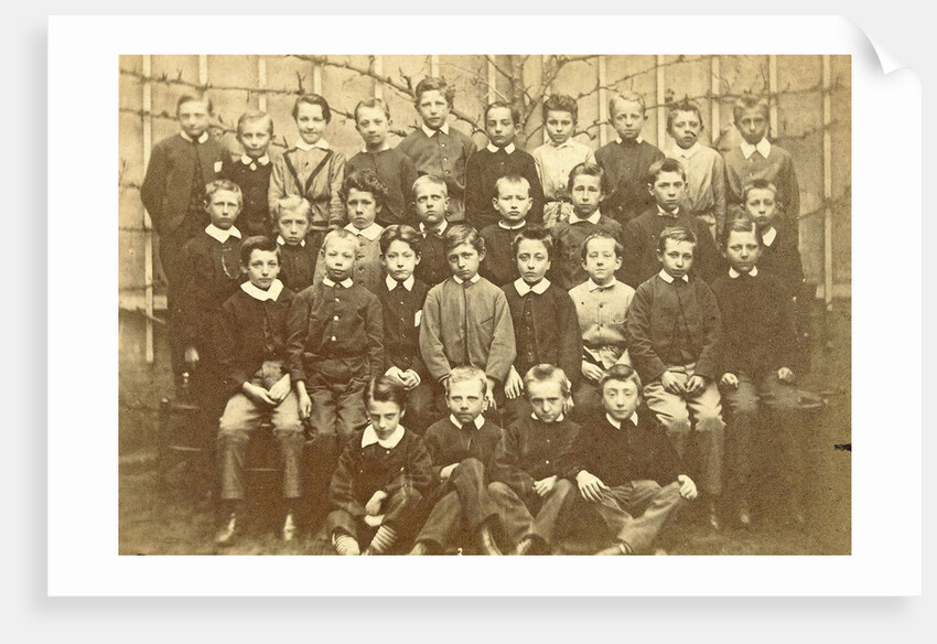 a class with boys by Anonymous