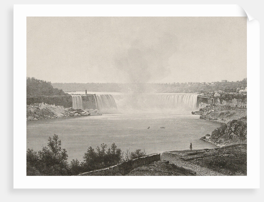 Niagara Falls, Noël Marie Paymal Lerebours, Rittner & Goupil by Hector Bossange