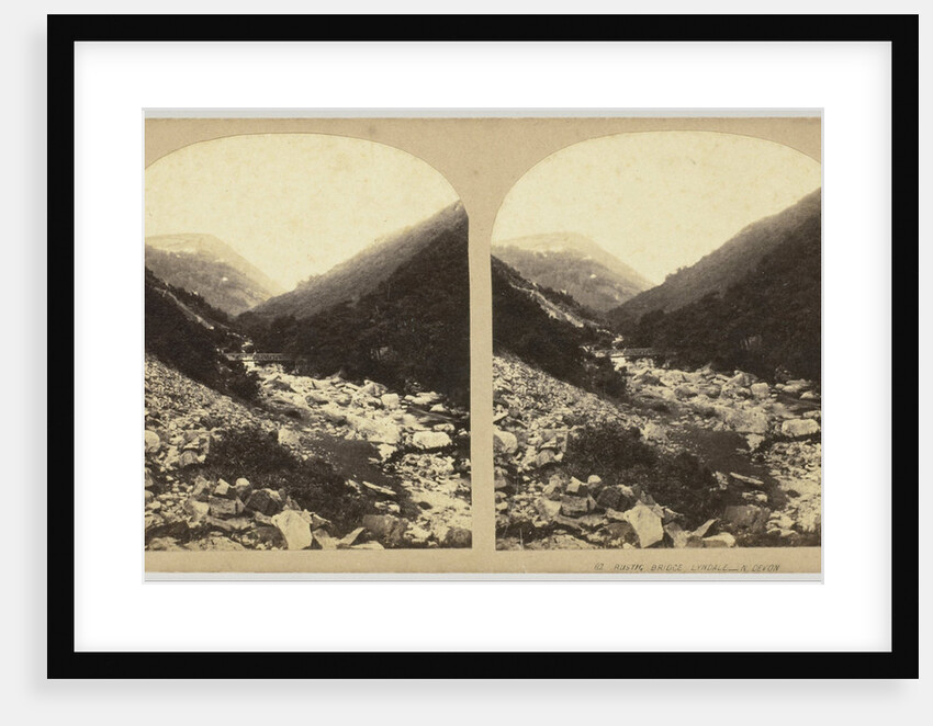 Rustic Bridge Lyndale-N.Devon by Anonymous