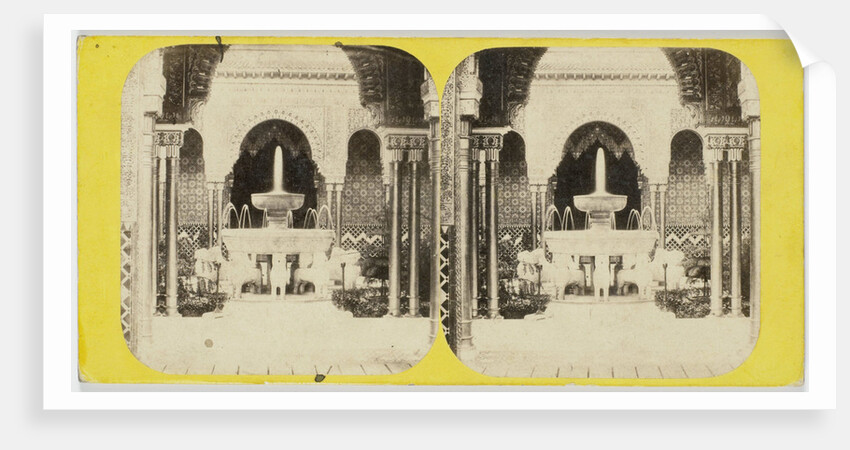 Crystal Palace The Alhambra and Court of Lions by The London Stereoscopic Company