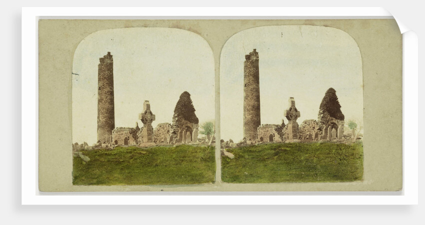 General view of the Antiquities of Monasterboice, County Louth. Ireland by Anonymous