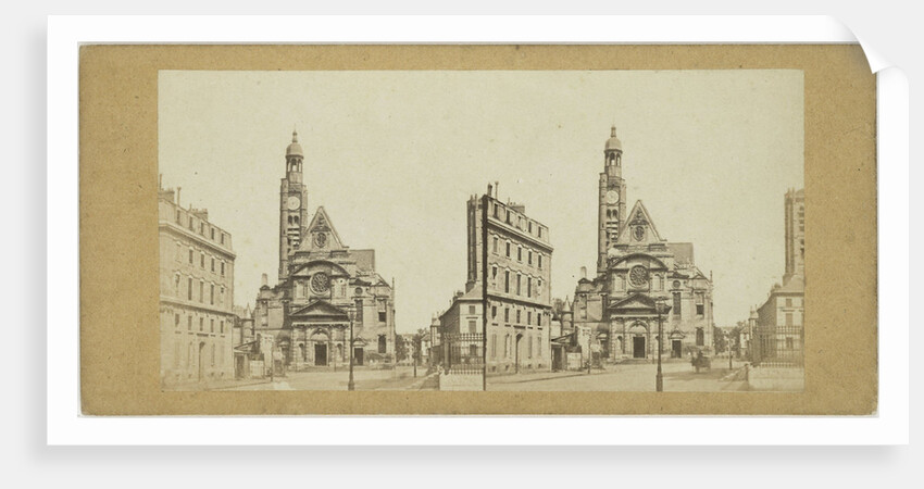 Saint-Etienne-du-Mont, France by Anonymous