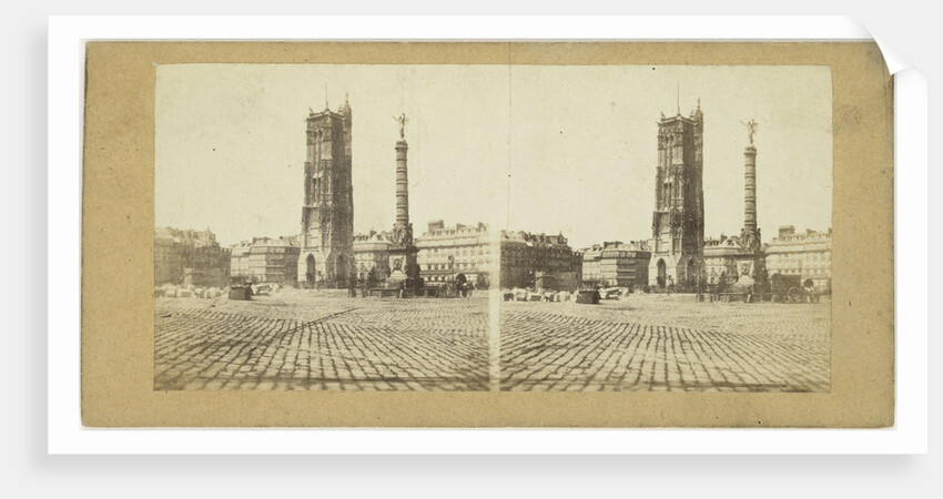 Tour St. Jacques, Paris, France by Anonymous