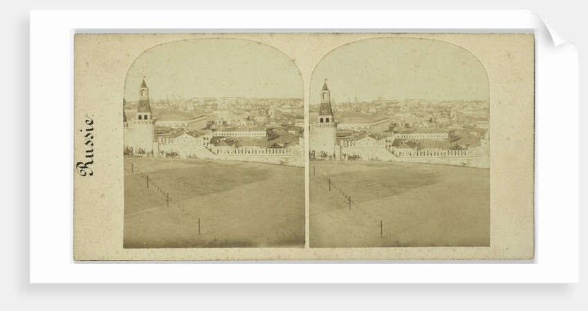 Moscow panorama taken from the Kremlin, Russia, Alexis Gaudin by Anonymous