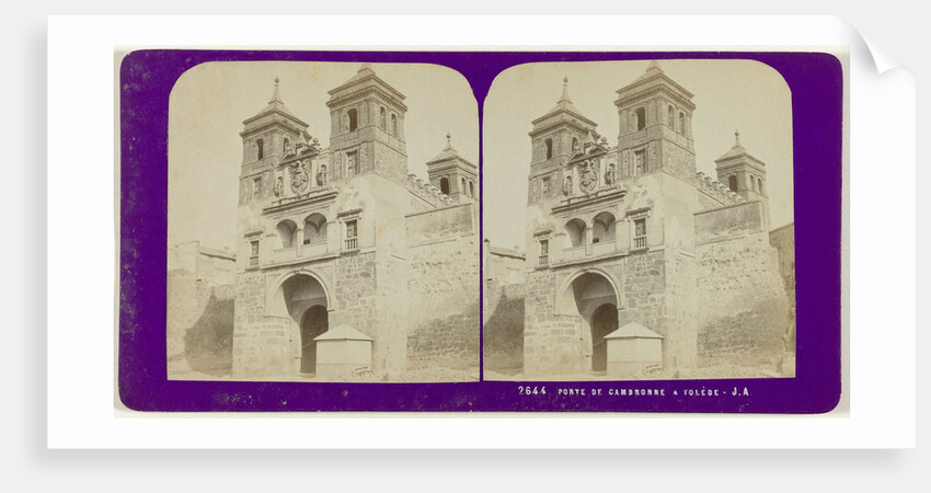 Porte de Cambronne Toledo, Spain by Jean Montaigue Andrieu