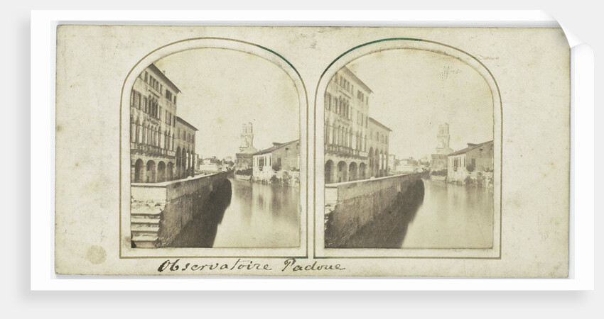 Observatory, Padua Italy by Jules Duboscq