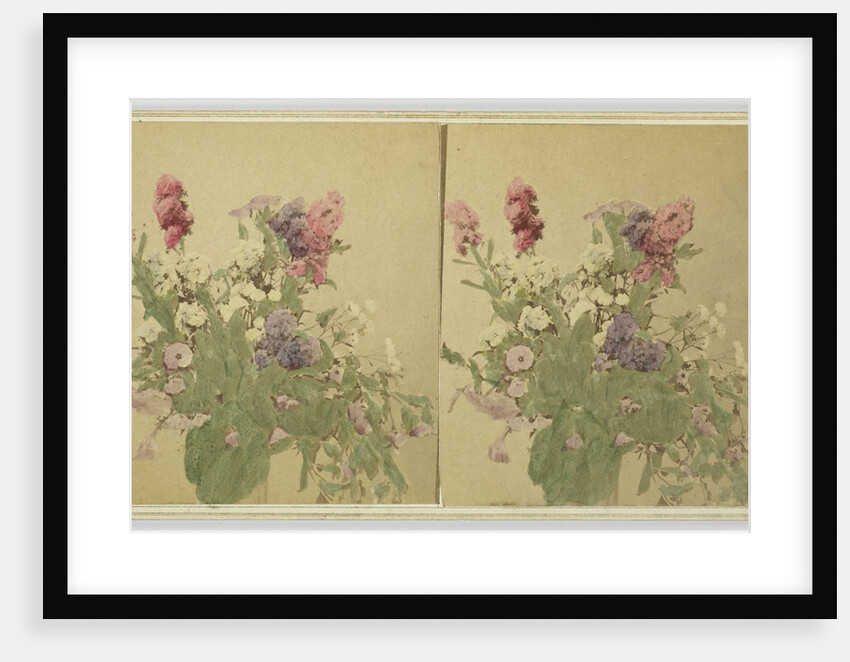 flower still life by Adolphe Braun