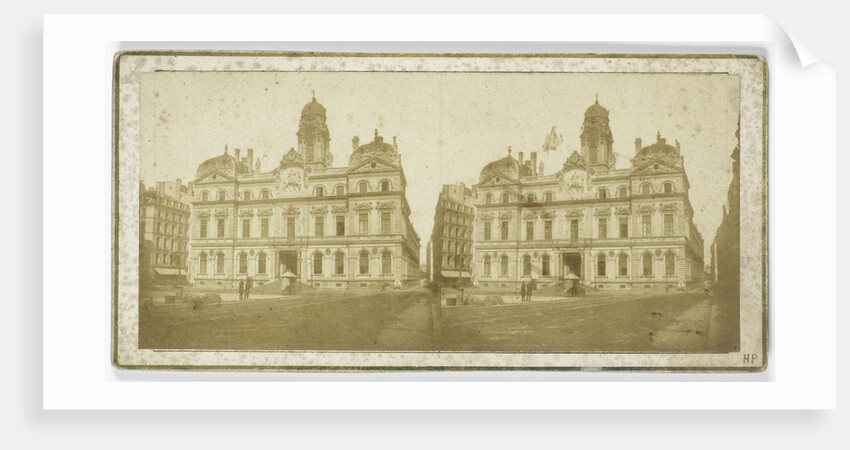 Building in Paris, France by Henri Plaut