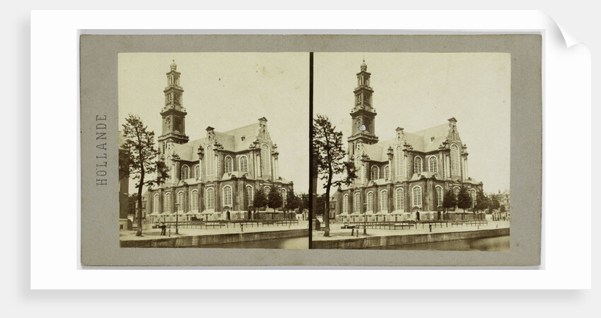 Protestant Church, Amsterdam Westerkerk in Westermarkt by Henri Plaut