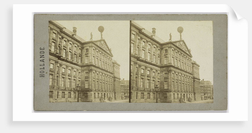 posterior Facade of the King's Palace in Amsterdam by Henri Plaut