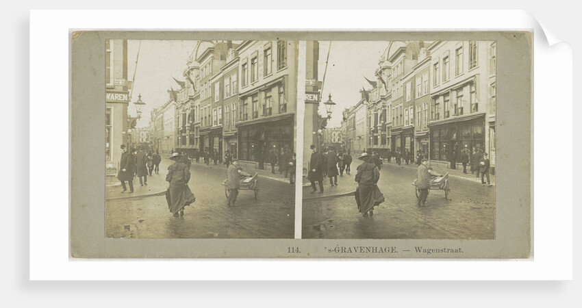 s Gravenhage Wagenstraat by Anonymous