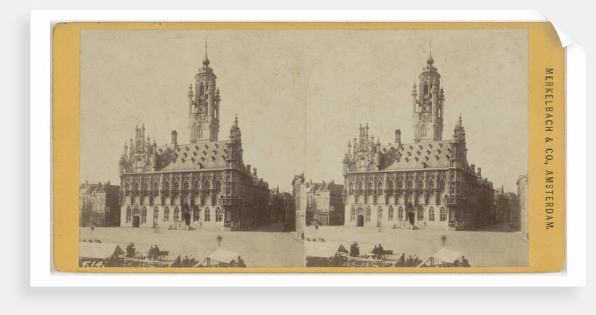 City Hall in Middelburg by Johannes W. Merkelbach & Co