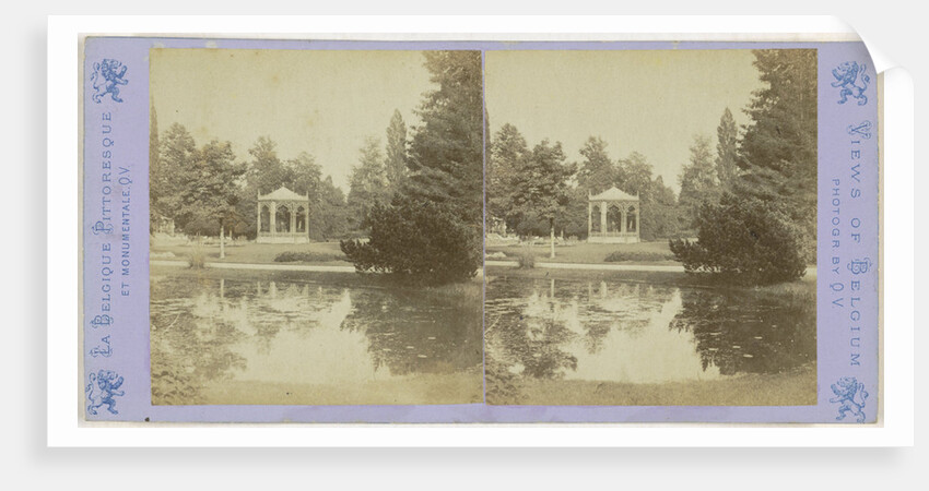 Mechelen Malines, The Botanical Garden by Jules Queval