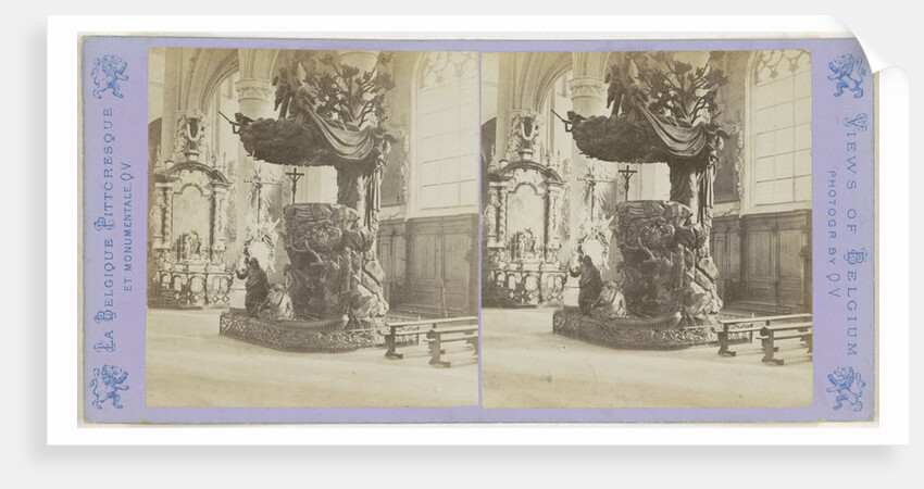 Antwerp Anvers Antwerpen The truth Chair of The Church of Saint-Andre by Jules Queval