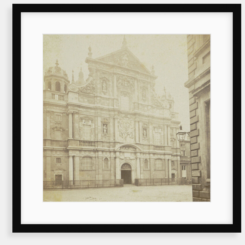 Anvers, La Facade de L'Eglise Saint-Charles by Jules Queval