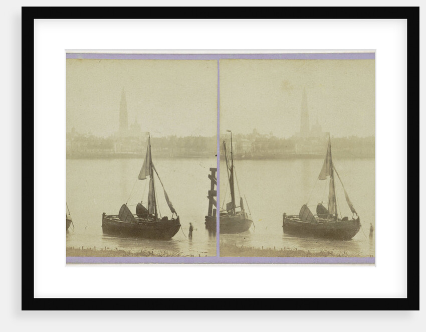 Antwerp Anvers Antwerpen, The Cathedral and the Scheldt, taken to the head of Flanders by Jules Queval