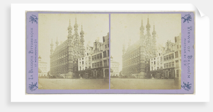 Leuven Louvain, The City Hotel by Jules Queval