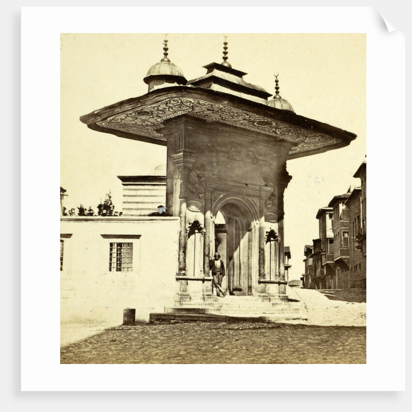 A gate of St. Sophia, Constantinople by Charles Gerard