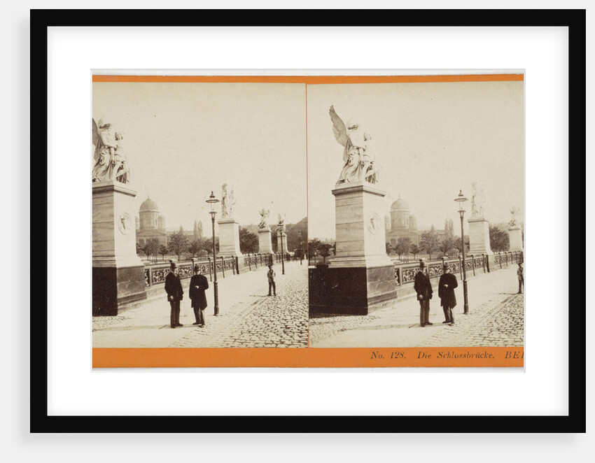 That Schlossbrucke. Berlin, Germany by Johann Friedrich Stiehm