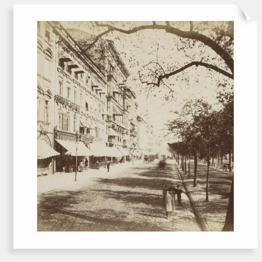 Unter den Linden Berlin by Johann Friedrich Stiehm