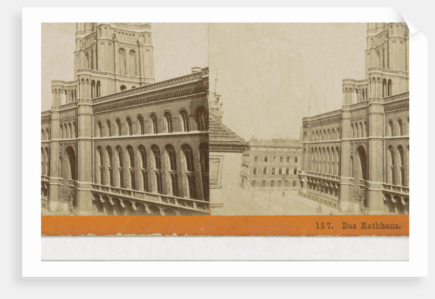 The Town Hall, Germany by Johann Friedrich Stiehm