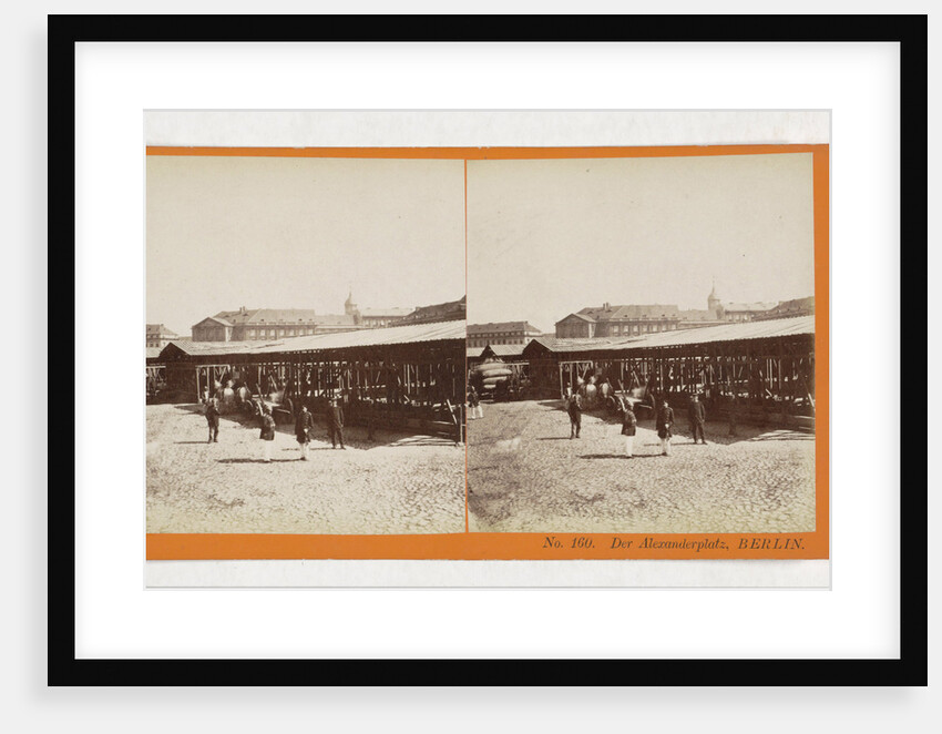 Alexanderplatz, Berlin, Germany by Johann Friedrich Stiehm