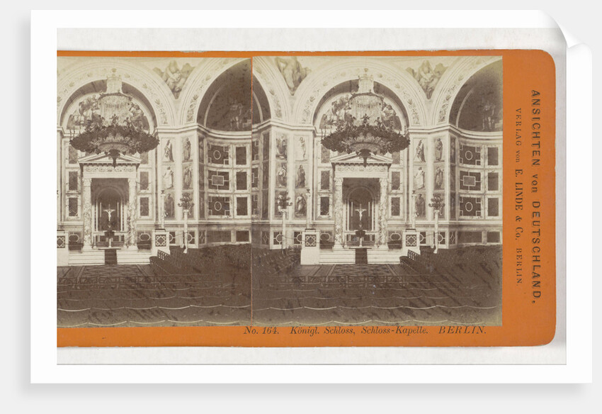 Konigl Castle, Castle Chapel, Berlin, Germany by Johann Friedrich Stiehm