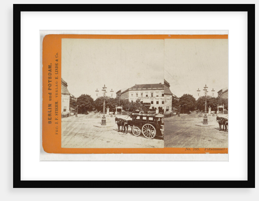 Potsdamer Platz, Berlin, Germany by Johann Friedrich Stiehm