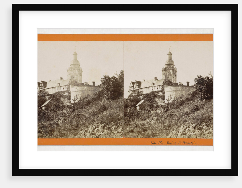 ruin Falkenstein, Germany by H. Selle & E. Linde & Co