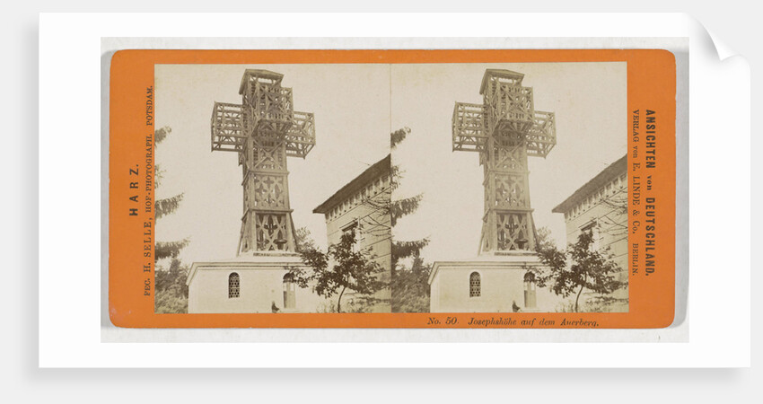 Josephshohe auf dem Auerberg, Germany by H. Selle & E. Linde & Co