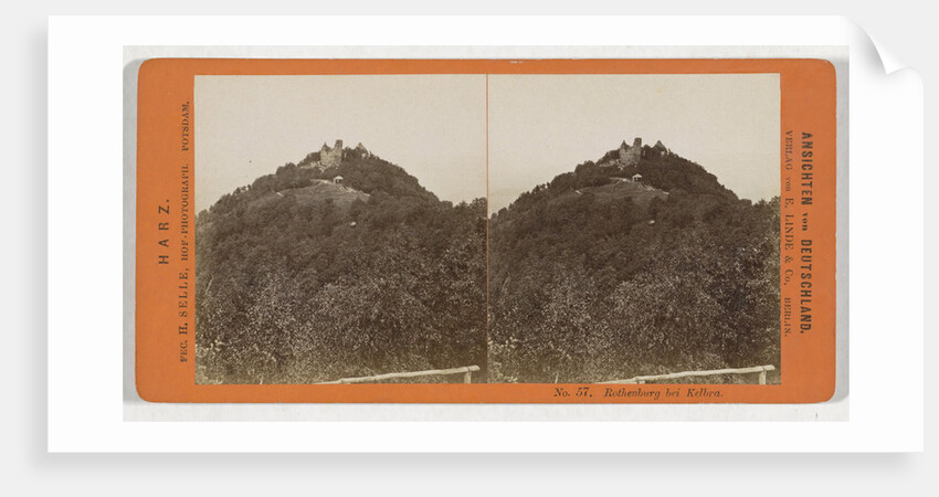 Rothenburg near Kelbra, Germany by H. Selle & E. Linde & Co