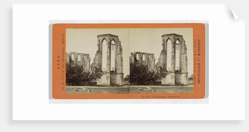 Klosterruine Walkenried, Germany by H. Selle & E. Linde & Co